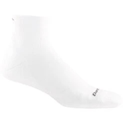 Men's Darn Tough Vermont Run 1/4 Sock Lt 5 Men's Darn Tough Vermont Run 1/4 Sock Lt -Activesoul Shoes Store 1040WHITE 2