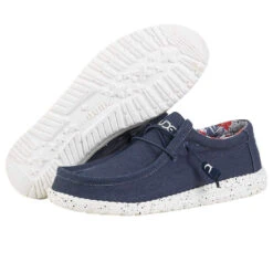 Men's Hey Dude Wally Stretch Canvas -Activesoul Shoes Store 110382600 6 4