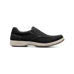 Men's Florsheim Lakeside Canvas Moc Toe Slip On -Activesoul Shoes Store 13401 001 7 121022092645