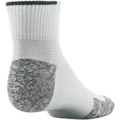 Men's Under Armour Armourdry Run Cushion Quarter 3 Pack -Activesoul Shoes Store 1377902 001 6 040623031104