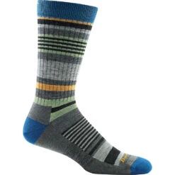 Men's Darn Tough Vermont Unstandard Stripe -Activesoul Shoes Store 1696MEDGRAY 2