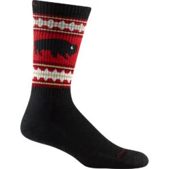 Men's Darn Tough Vermont Vangrizzle Boot Sock Mdwt Cush -Activesoul Shoes Store 1980BLACK 052522092039