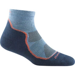 Women's Darn Tough Vermont Light Hiker 1/4 Sock -Activesoul Shoes Store 1987DENIM