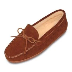 Men's Minnetonka Pile Lined Hardsole