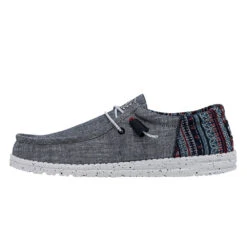 Men's Hey Dude Wally Funk Jacquard 9 Men's Hey Dude Wally Funk Jacquard -Activesoul Shoes Store 40010 4NB 012523050331
