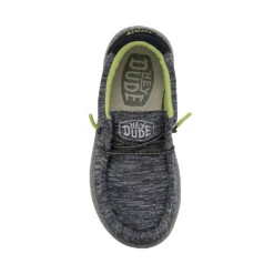 Kids Hey Dude Wally Youth Stretch -Activesoul Shoes Store 40050 410 8 012523050009