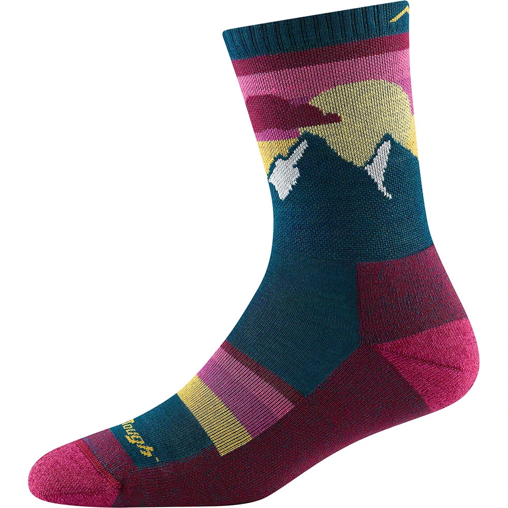 Women's Darn Tough Vermont Sunset Ledge Micro Crew Lt 5 Women's Darn Tough Vermont Sunset Ledge Micro Crew Lt - Image 5