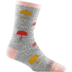 Women's Darn Tough Vermont Umbrellas Crew Lt 8 Women's Darn Tough Vermont Umbrellas Crew Lt -Activesoul Shoes Store 6053GRAY