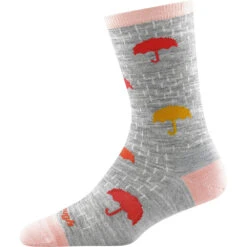 Women's Darn Tough Vermont Umbrellas Crew Lt 10 Women's Darn Tough Vermont Umbrellas Crew Lt -Activesoul Shoes Store 6053GRAY 1 2