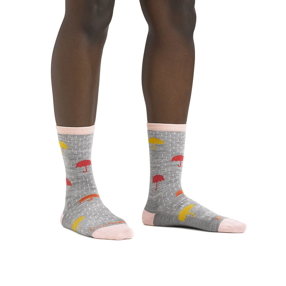 Women's Darn Tough Vermont Umbrellas Crew Lt 4 Women's Darn Tough Vermont Umbrellas Crew Lt - Image 4