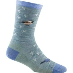 Women's Darn Tough Vermont Twitterpated Crew Lightweight 9 Women's Darn Tough Vermont Twitterpated Crew Lightweight -Activesoul Shoes Store 6087SEAFOAM 052522085754