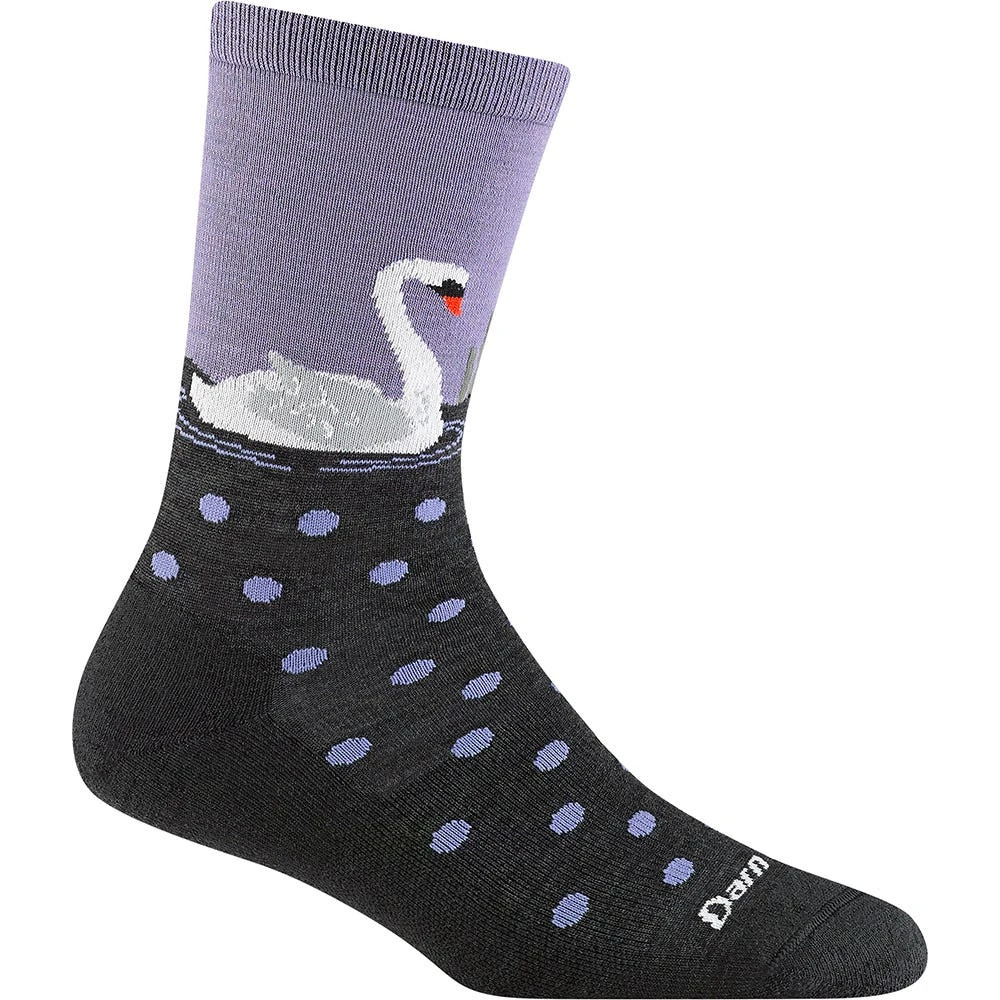 Women's Darn Tough Vermont Wild Life Lightweight Cushion Crew 2 Women's Darn Tough Vermont Wild Life Lightweight Cushion Crew - Image 2