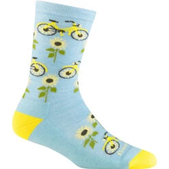 Women's Darn Tough Vermont Sun Pedal Lightweight Cushion Crew 10 Women's Darn Tough Vermont Sun Pedal Lightweight Cushion Crew -Activesoul Shoes Store 6106GLACIER 102622231934