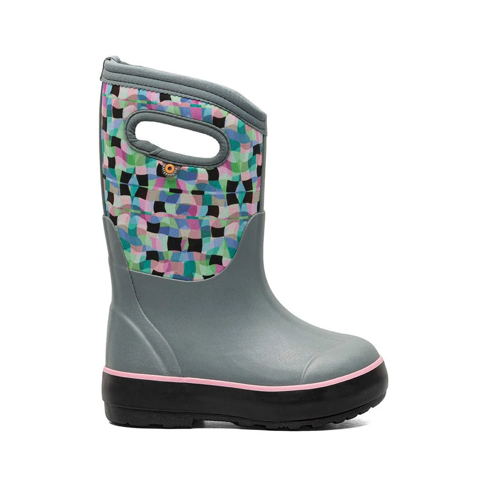 Kids Bogs Classic Ii Checkered Geo 3 Kids Bogs Classic Ii Checkered Geo - Image 3