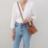 Women's Hobo Handbags Sheila Top Zip Crossbody